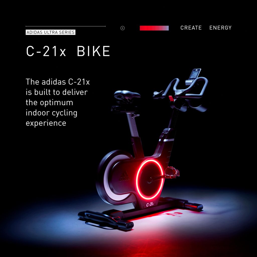 The front of Adidas C21X Spin Bike