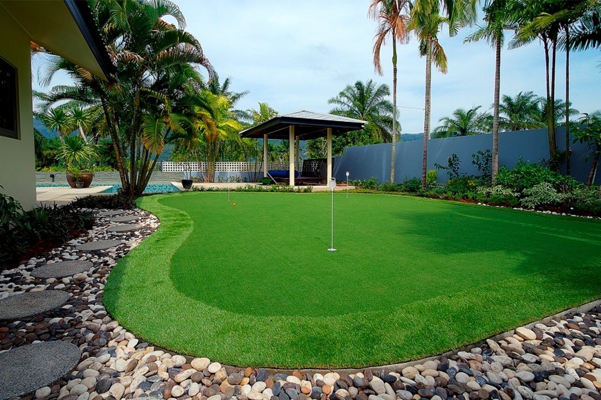 ACT Global Turfscape Synthetic Grass for Landscape Golf 7
