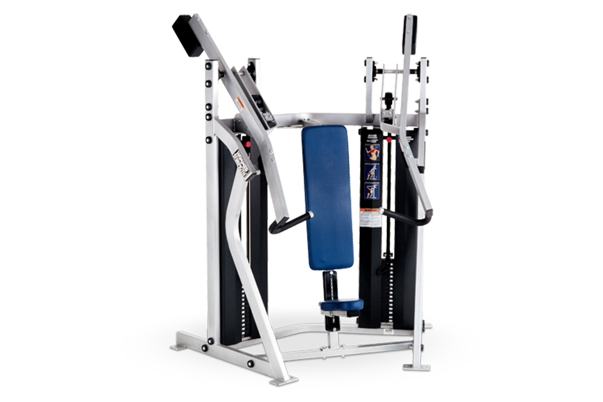 Hammer Strength MTS Isolateral Selectorized Upper Body Iso Lateral Incline Press