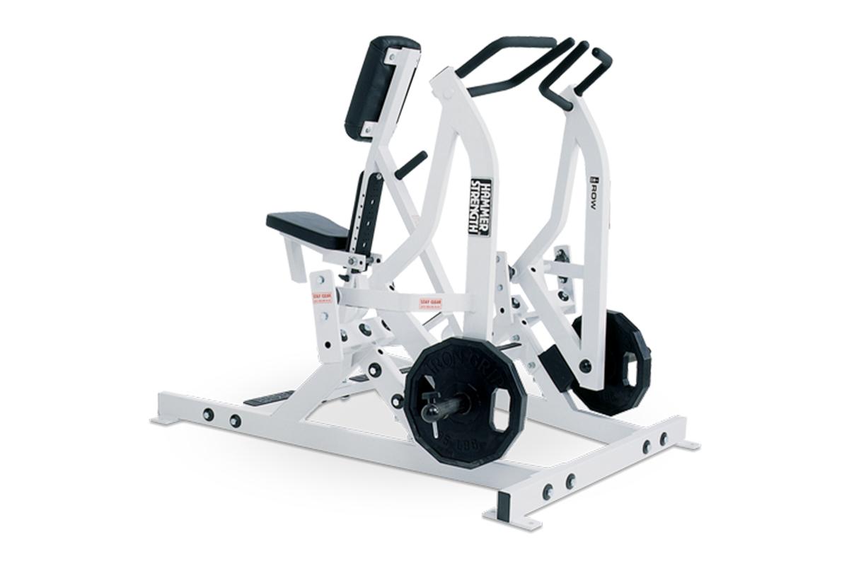 Hammer Strength Plate Loaded Strength Training Iso Lateral Upper Body Rowing
