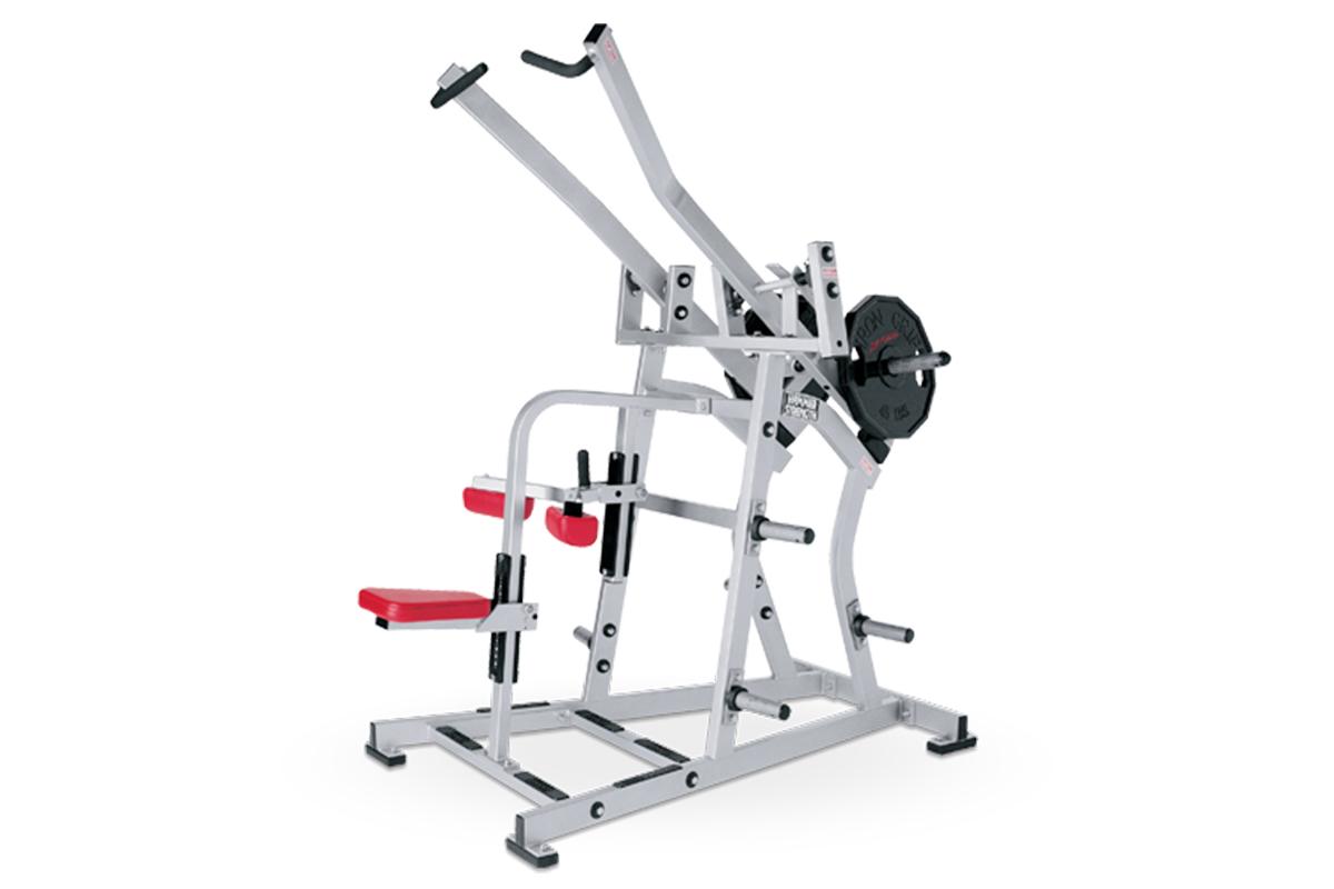 Hammer Strength Plate Loaded Strength Training Iso Lateral Upper Body Wide Pulldown