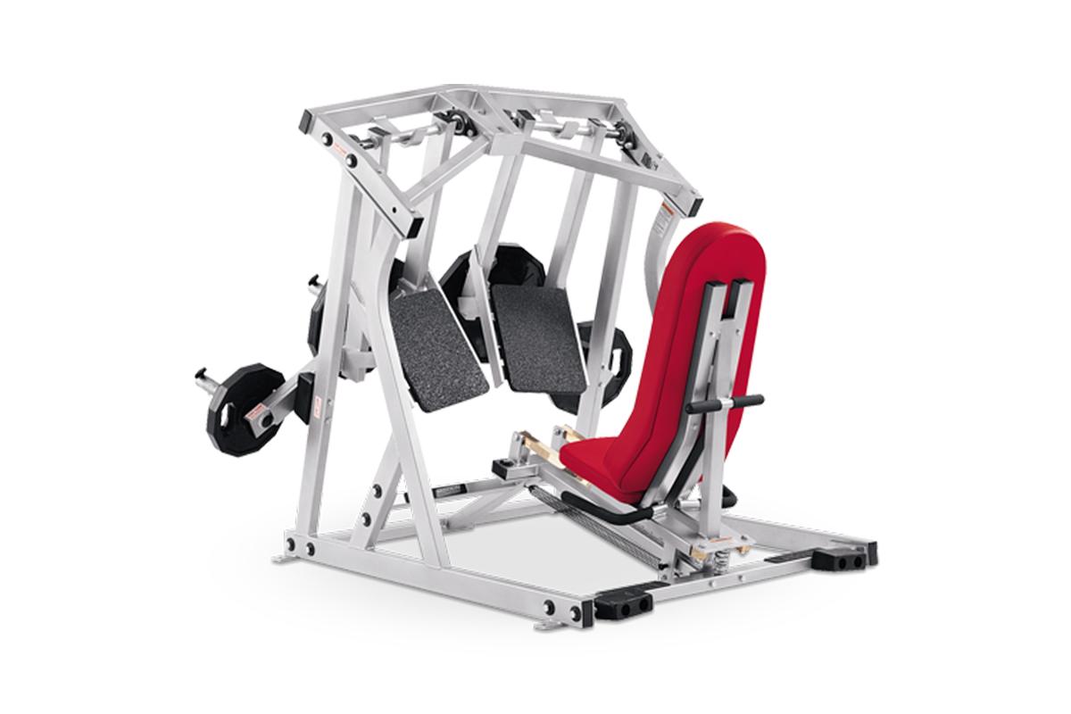 Hammer Strength Plate Loaded Strength Training Lower Body Torso Iso lateral Leg Press