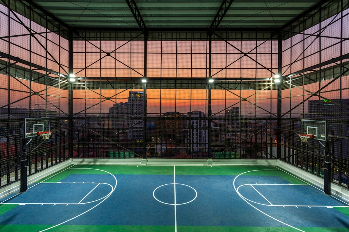 Plexipave Outdoor Acrylic Sports Flooring System 6