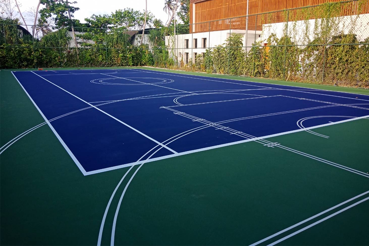 Plexipave Outdoor Acrylic Sports Flooring System 7