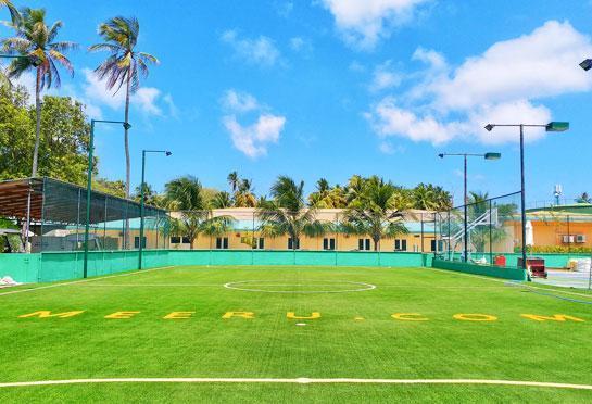 Seara Completes Asias 1st ACT Global Non rubber Infill Synthetic Turf Pitch 2
